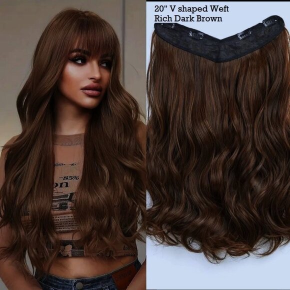 Special BUNDLE HAIR EXTENSIONS, PONYTAILS, SCRUNCHIE, CLIP-IN PIECES NEW ITEMS - Picture 4 of 13